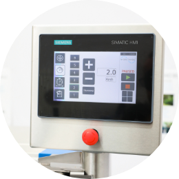 Interface tactile et arrêt d’urgence