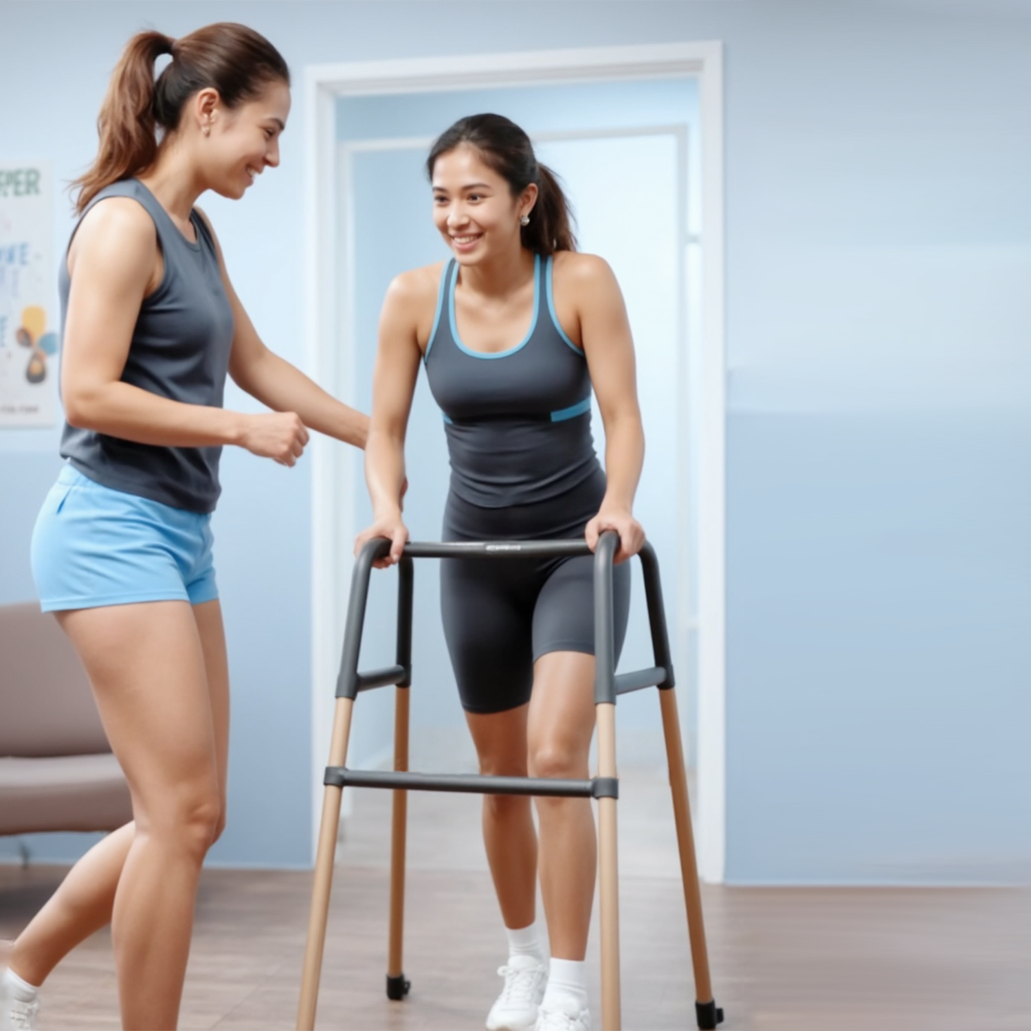reeducation tapis de marche immerge hydrotherapie walko