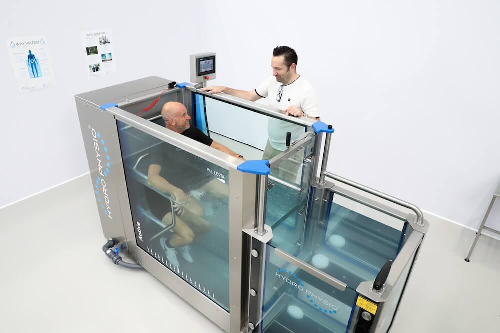 tapis hydrothérapie walk-o hydrophysio active - rééducation - sport - bien-être - surpoids - gériatrie - pédiatrie