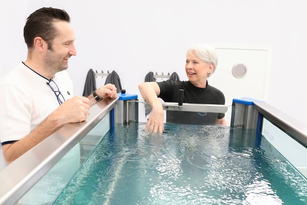 tapis hydrothérapie walk-o hydrophysio active - rééducation - sport - bien-être - surpoids - gériatrie - pédiatrie