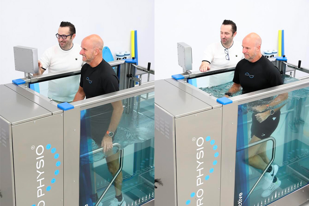 tapis hydrothérapie walk-o hydrophysio active - rééducation - sport - bien-être - surpoids - gériatrie - pédiatrie