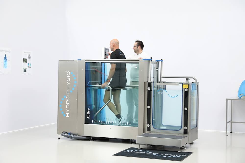 tapis hydrothérapie walk-o hydrophysio active - rééducation - sport - bien-être - surpoids - gériatrie - pédiatrie