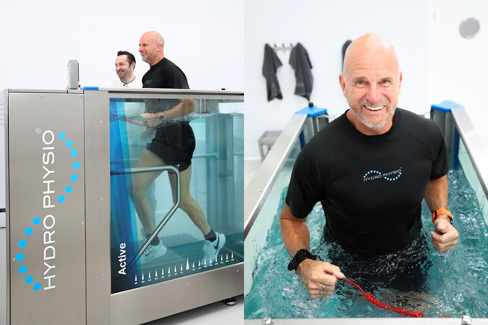 tapis hydrothérapie walk-o hydrophysio active - rééducation - sport - bien-être - surpoids - gériatrie - pédiatrie