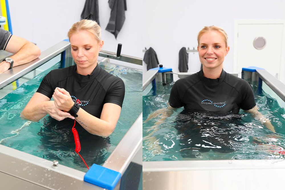 tapis hydrothérapie walk-o hydrophysio active - rééducation - sport - bien-être - surpoids - gériatrie - pédiatrie