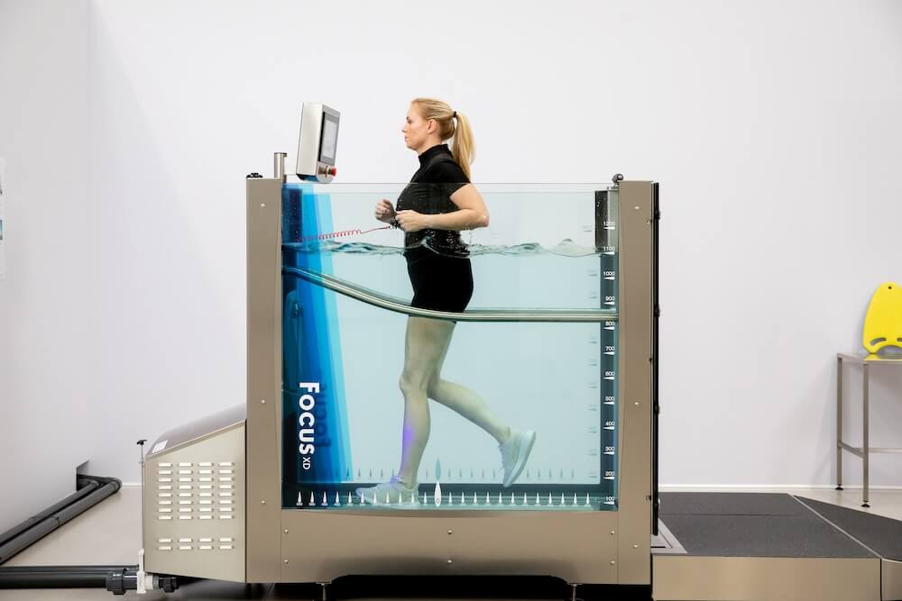 tapis hydrothérapie walk-o hydrophysio focus - rééducation - sport - bien-être - surpoids - gériatrie - pédiatrie