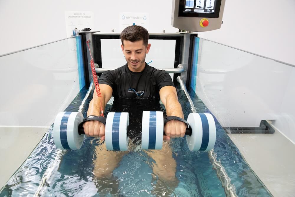 tapis hydrothérapie walk-o hydrophysio focus - rééducation - sport - bien-être - surpoids - gériatrie - pédiatrie