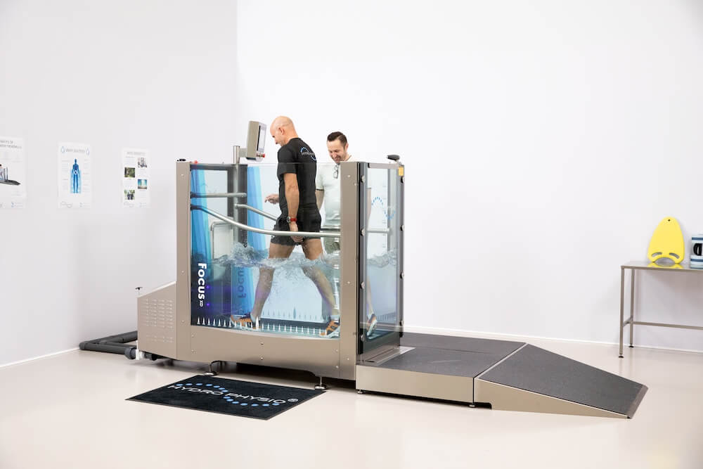 tapis hydrothérapie walk-o hydrophysio focus - rééducation - sport - bien-être - surpoids - gériatrie - pédiatrie