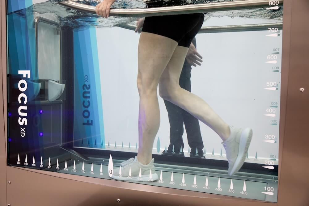 tapis hydrothérapie walk-o hydrophysio focus - rééducation - sport - bien-être - surpoids - gériatrie - pédiatrie