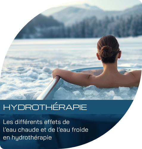 Les différents effets de l’eau chaude et de l’eau froide en hydrothérapie