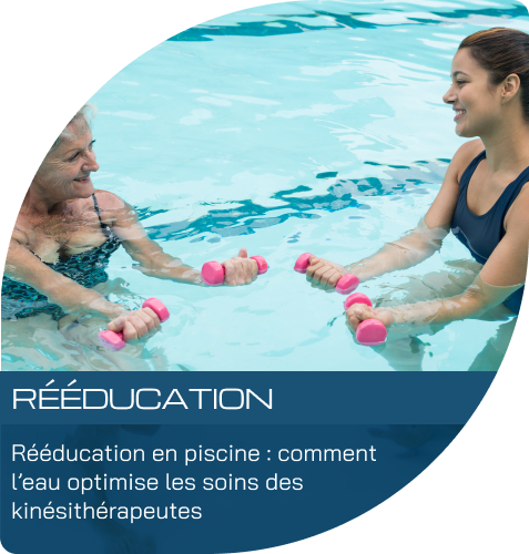 La rééducation en piscine : comment le tapis de marche immergé optimise les soins des kinésithérapeutes
