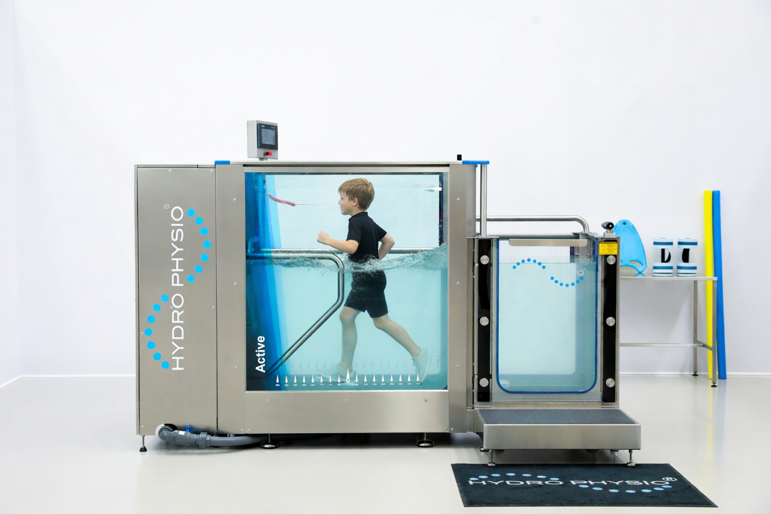 La marche sur tapis roulant immergé : une révolution douce pour la rééducation des enfants