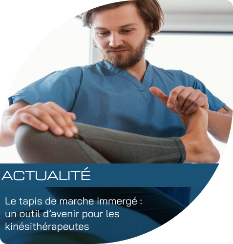 Le tapis de marche immergé un outil d’avenir pour les kinésithérapeutes