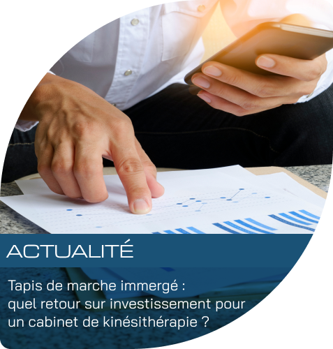 Tapis de marche immergé : quel retour sur investissement pour un cabinet de kinésithérapie ?